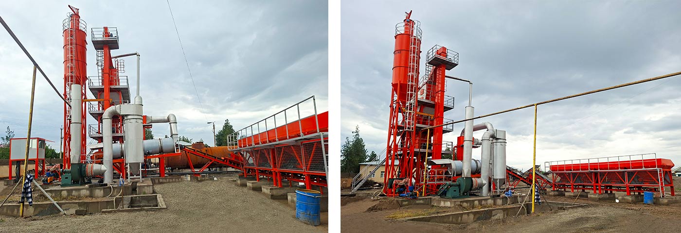 Uzbekistan Stationary Asphalt Mixing Plant Project
